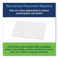 Paper Towels and Napkins | Tork DX900 1-Ply Bag-Pack 13 in. x 8.5 in. Xpressnap Interfold Dispenser Napkins - White (6000/Carton) image number 5