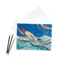Art & Craft Paper | Pacon P4709 57 lbs. Text Weight 9 in. x 12 in. Drawing Paper - Pure White (1-Ream) image number 2