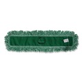 Mops | Rubbermaid Commercial FGJ85500GR00 36 in. Looped End Microfiber Dust Mop Head - Green image number 2