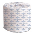 Toilet Paper | GEN GEN248 4 in. x 3 in. 2-Ply Standard Bath Tissue - White (400 Sheets/Roll, 96 Rolls/Carton) image number 4