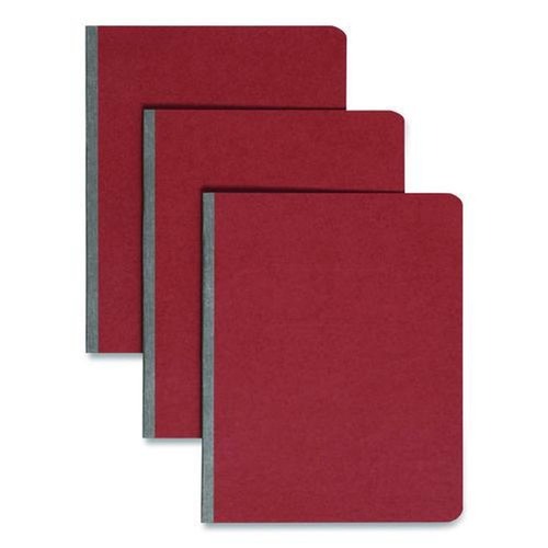Back to School Sale | Smead 81751 8.5 in. x 11 in. 3 in. Capacity Two-Piece Prong Fastener Pressboard Report Cover - Red image number 0