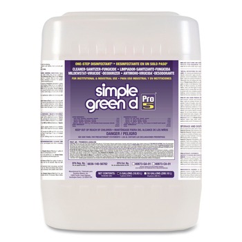 Simple Green 3400000130505 5 Gallon d Pro 5 Disinfectant - Unscented