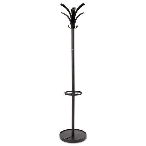 Wall Racks & Hooks | Alba PMBRION 13.75 in. x 13.75 in. x 66.25 in. Brio Coat Stand - Black image number 0