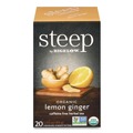 Beverages & Drink Mixes | Bigelow RCB17704 1.6 oz. Tea Bag steep Tea - Lemon Ginger (20/Box) image number 1
