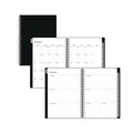 Notebooks & Pads | Blue Sky BLS131793 8.63 in. x 5.88 in. 12-Month (Jan-Dec 2026) Enterprise Weekly/Monthly Notes Planner - Black Cover image number 0