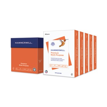 COPY AND PRINTER PAPER | Hammermill 10581-0 97 Bright 24 lbs. 8.5 in. x 11 in. Premium Multipurpose Print Paper - White (5 Reams/Carton)