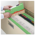 Just Launched | Smead 12110 Colored File Folders with Reinforced 1/3-Cut Top Straight Tabs - Letter, Green (100/Box) image number 6