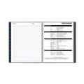 Notebooks & Pads | AT-A-GLANCE AYC47045 11 in. x 8.5 in. 12-Month (Jul 2025-Jun 2026) DayMinder Academic Monthly Desktop Planner - Charcoal Cover image number 4
