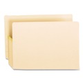 File Folders | Pendaflex 22823 5.25 in. Expansion Legal Size Drop Front Shelf File Pockets with Rip-Proof-Tape Gusset Top - Manila (10/Box) image number 2