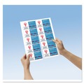 Copy & Printer Paper | Avery 08374 2 in. x 3.5 in. Magnetic Business Cards for Inkjet Printers - White (30 Cards, 10 Cards/Sheet, 3 Sheets/Pack) image number 3