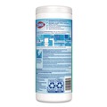 Disinfectants | Clorox 01593 7 in. x 8 in. 1-Ply Bleach Free Disinfecting Wipes - Fresh Scent, White (12 Canisters/Carton) image number 3