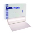  | Boardwalk V8046MNKR04 40 in. x 46 in. 45 gal. 11 mic High-Density Can Liners - Natural (250/Carton) image number 1