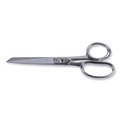 Arts & Crafts Supplies | ACME 10257 8 in. Long 3.88 in. Cut Length Hot Forged Carbon Steel Shears - Straight Nickel Handle image number 0