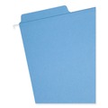 File Folders | Smead 64099 Letter Size 1/3-Cut Tabs FasTab Hanging Folders - Blue (20/Box) image number 1