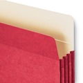 File Jackets & Sleeves | Smead 73231 3.5 in. Expansion Colored File Pockets - Letter Size, Red image number 3