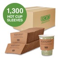  | Eco-Products EG-2000 Ecogrip Hot Cup Sleeves - Renewable and Compostable (1300/Carton) image number 3