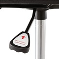 Just Launched | Alera ALEIN4641 Interval Series 23.93 in. to 34.53 in. Seat Height Swivel Task Stool - Graphite Gray image number 7