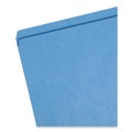 Just Launched | Smead 12010 Colored File Folders with Reinforced 1/3-Cut Top Straight Tabs - Letter, Blue (100/Box) image number 1