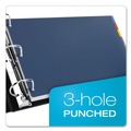 Binders | Cardinal 84251 11 in. x 17 in. 8-Tab Tabloid-Size Poly Index Divider - Assorted (4/Pack) image number 3