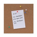 Mailroom Equipment | Universal 43602-UNV 24 in. x 18 in. Cork Board with Oak Style Frame - Tan Surface image number 6