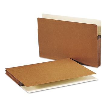 Smead 74800 1.75 in. Expansion Redrope Drop Front File Pockets - Legal, Redrope (50/Box)