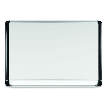 MasterVision MVI270201 Gold Ultra 72 in. x 48 in. Magnetic Dry Erase Boards - White Surface/Black Aluminum Frame