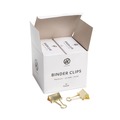 Binding Spines & Combs | U Brands 3600U06-24 Binder Clips - Gold/Medium (72/Pack) image number 4