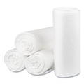  | Inteplast Group S386022N 60 gal. 22 microns 38 in. x 60 in. High-Density Interleaved Commercial Can Liners - Clear (25 Bags/Roll, 6 Rolls/Carton) image number 1