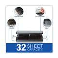Just Launched | Swingline A7074300E 32-Sheet Easy Touch 2- to 3-Hole Punch with Cintamatic Centering - Black/Gray image number 4