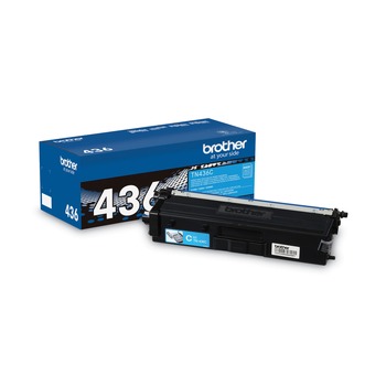 OFFICE ELECTRONICS AND BATTERIES | Brother TN436C TN436C 6,500 Page-Yield Super High-Yield Toner - Cyan