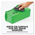 Boxes & Bins | Storex 70105U06C 4.75 in. x 12.63 in. x 7 in. Interlocking Book Bins with Clear Label Pouches - Assorted Colors (5/Pack) image number 5