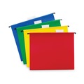File Folders | Smead 64026 1/5-Cut Tabs Poly Hanging Folders - Assorted Colors/Letter Size (12/Pack) image number 5