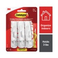 Wall Racks & Hooks | Command 17001-6ES 3 lbs. Capacity Plastic General Purpose Hooks Multi-Pack - Medium White (6/Pack) image number 1