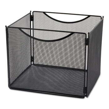 DESK ACCESSORIES AND OFFICE ORGANIZERS | Safco 2170BL 12.5 in. x 11 in. x 10 in. Onyx Desktop Box File - Letter/Black