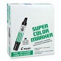 Permanent Markers | Pilot 45200 Jumbo Refillable Permanent Marker with Broad Chisel Tip - Blue image number 1