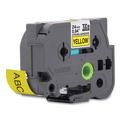 Labels | Brother P-Touch TZES651 0.94 in. x 26.2 ft. TZe Standard Adhesive Laminated Labeling Tape - Black on Yellow image number 2