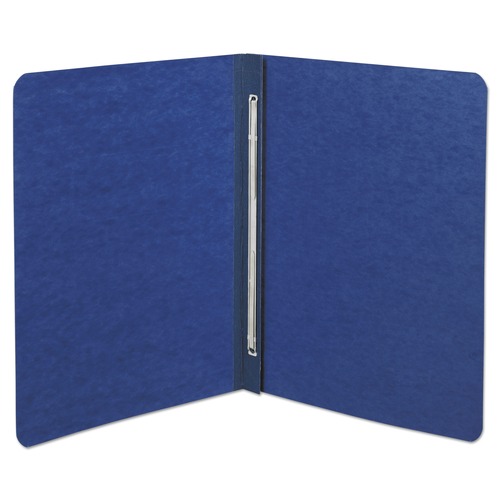 Report Covers & Pocket Folders | ACCO A7025073A 8.5 in. x 11 in. 3 in. Capacity Two-Piece Prong Fastener Side Bound Report Cover with Tyvek Reinforced Hinge - Dark Blue image number 0