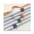 Binding Spines & Combs | Universal UNV31027 Binder Clips with Storage Tub - Mini, Assorted (60/Pack) image number 3