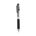 Pens | Pentel K437-A 0.7 mm WOW Medium Retractable Gel Pen - Black Ink/Clear/Black Barrel (1-Dozen) image number 0