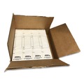 File Folders | Tabbies 68815 9.63 in. x 2 in. File Pocket Handles - White (48/Pack) image number 2