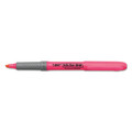 Highlighters | BIC GBLP51ASST Brite Liner Chisel Tip Grip Pocket Highlighter - Assorted Ink/Barrel (1-Set) image number 4
