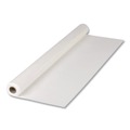  | Hoffmaster 114000 40 in. x 300 ft. Plastic Roll Tablecover - White (1/Carton) image number 2