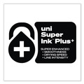 Pens | uni-ball 70462 207 Plusplus 0.7 mm Retractable Gel Pen - Black Ink/Black Barrel/Medium (1-Dozen) image number 1