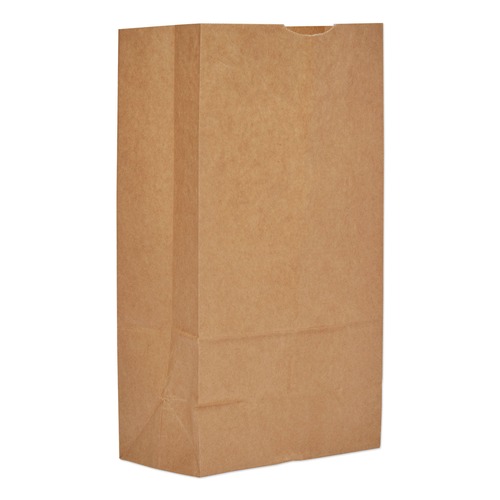  | General 30912 #12 7.06 in. x 4.5 in. x 13.75 in. 57 lbs. Capacity Grocery Paper Bags - Krafts (1 Bundle) image number 0
