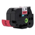 Tapes | Brother P-Touch TZE461CS 1.4 in. x 26.2 ft. TZe Standard Adhesive Laminated Labeling Tape - Black on Red image number 1
