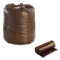 Trash Bags | Stout by Envision G3036B80 30 in. x 36 in. 30-Gallon 0.8 mil. Controlled Life-Cycle Plastic Trash Bags - Brown (60/Box) image number 1