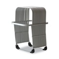 File Sorters | LEE 14112 Flexifile 6 in. x 6.75 in. x 10.5 in. 12 Section Letter/Legal Size  Expandable Collator to Organizer - Silver image number 4