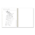 Notebooks & Pads | Blue Sky BLS139479 11 in. x 8.5 in. 12-Month (Jan-Dec 2026) Life Note-It Leah Weekly/Monthly Notes Planner - Gray/Pink/White Cover image number 1