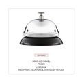 Back to School Sale | Universal UNV10000 3-3/8 in. Diameter Call Bell - Brushed Nickel image number 5