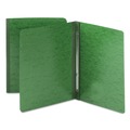 File Folders | Smead 81452 8.5 in. x 11 in. 3 in. Capacity Two-Piece Prong Fastener Premium Pressboard Report Cover - Green image number 0